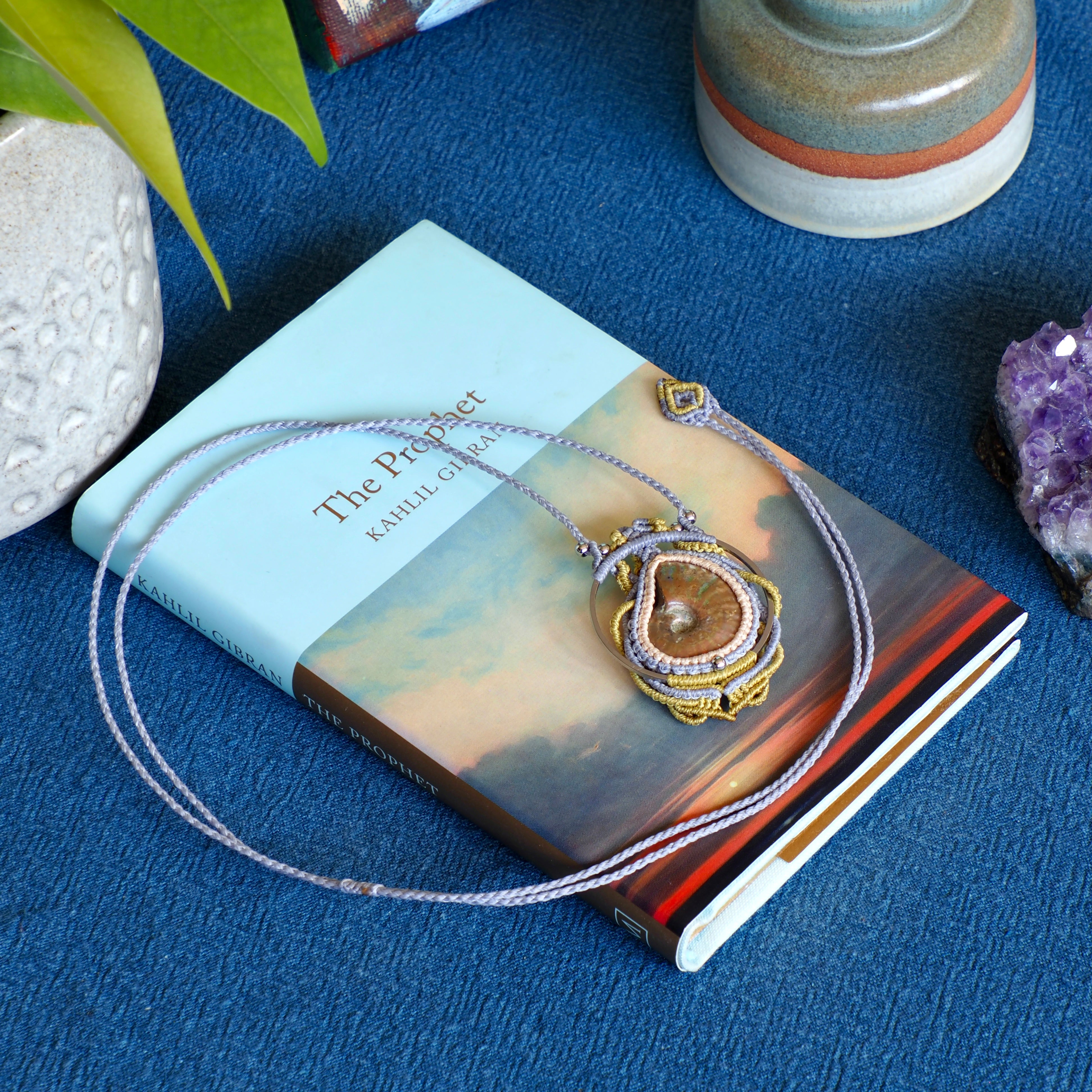 "Hidden Treasure" Ammonite Necklace