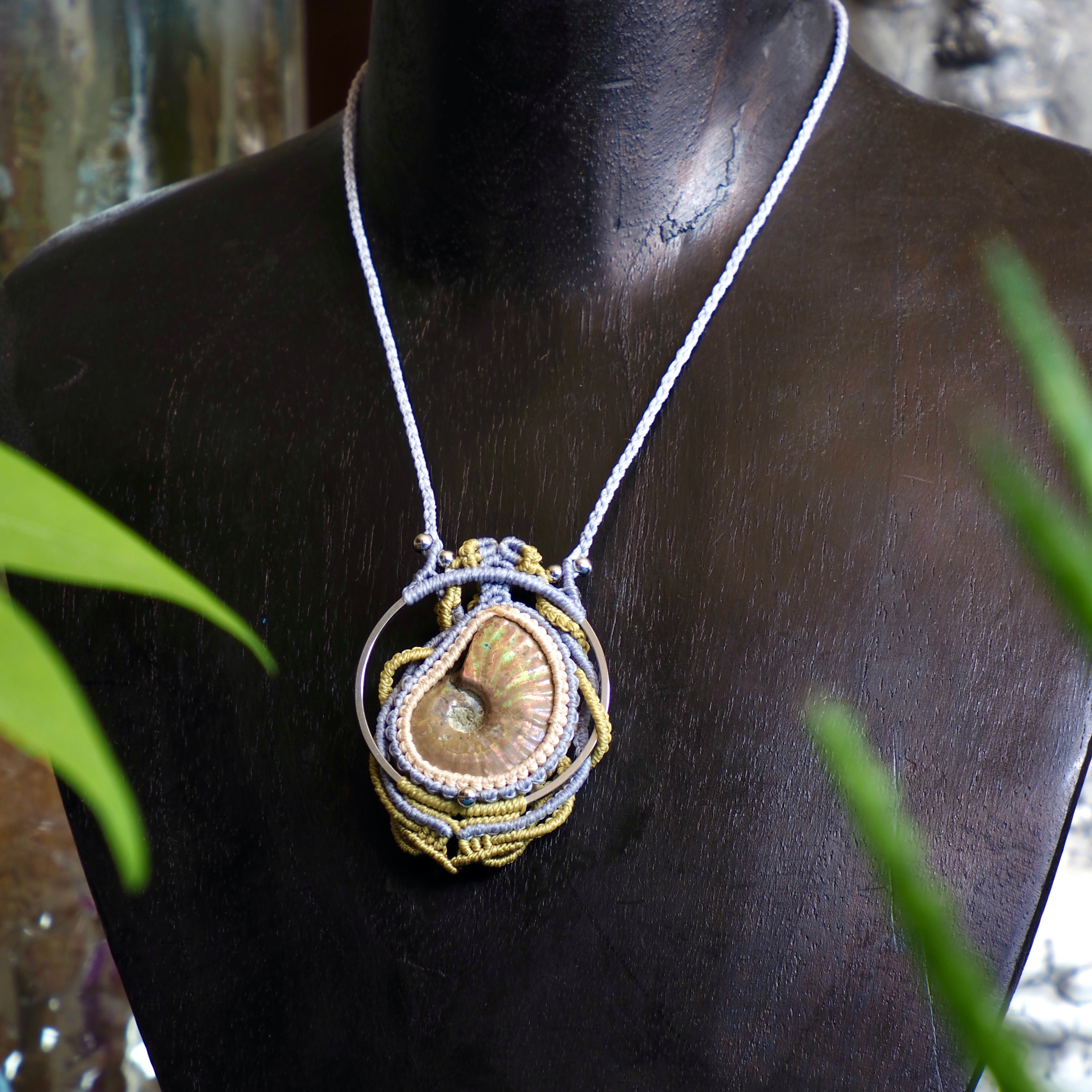 "Hidden Treasure" Ammonite Necklace