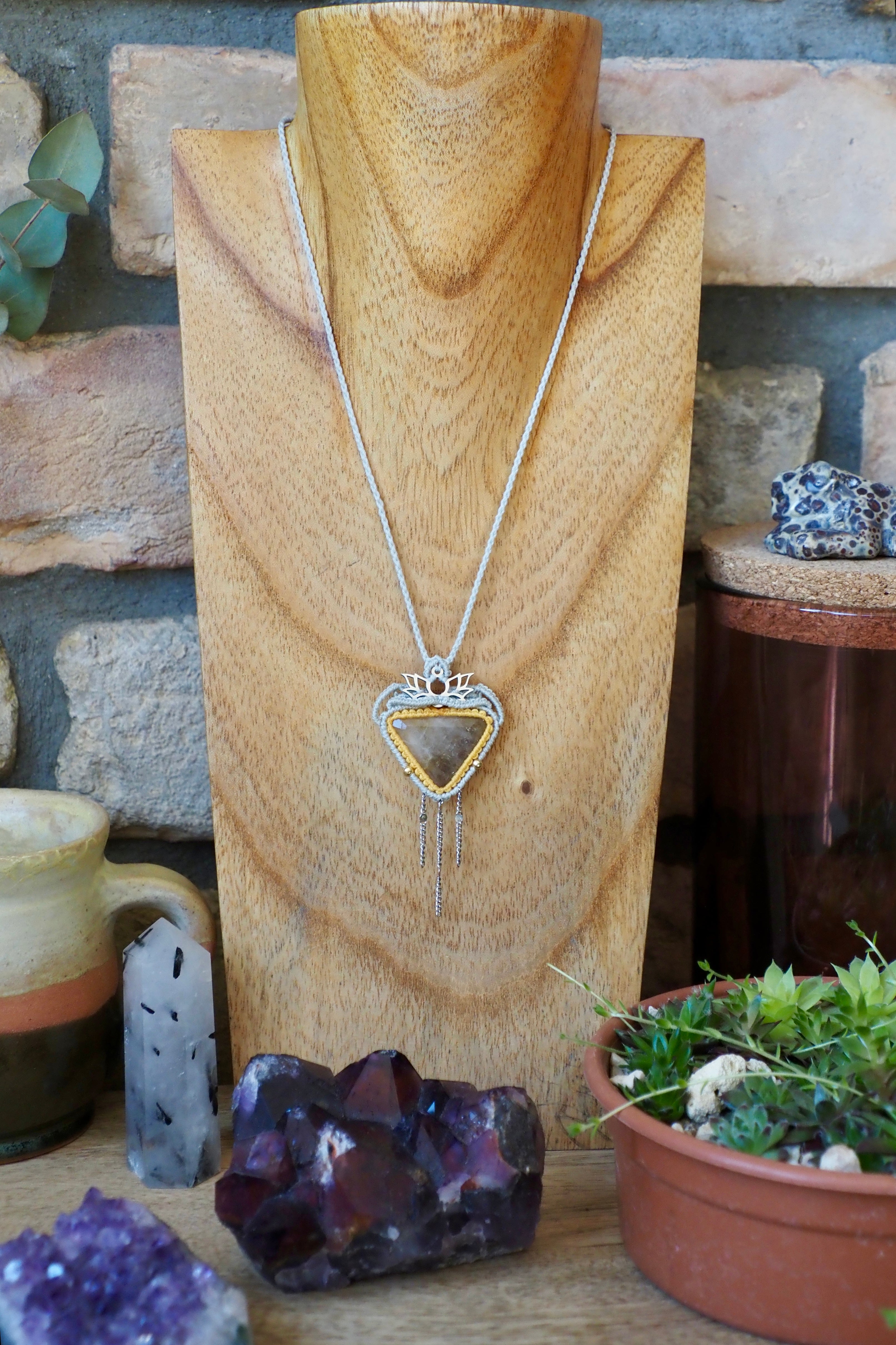 The Lotus Flower Necklace