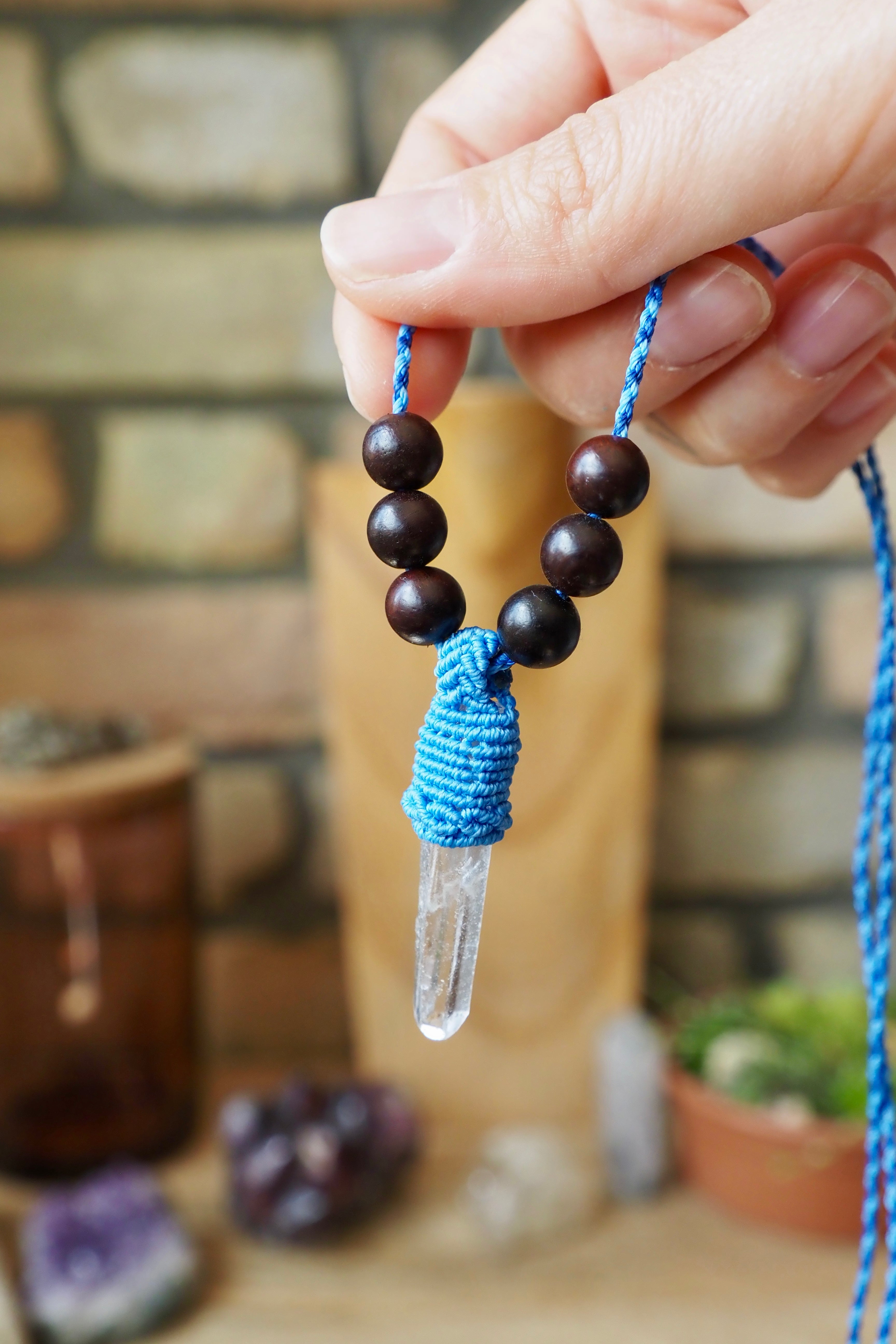 Raw, Pointy Necklaces