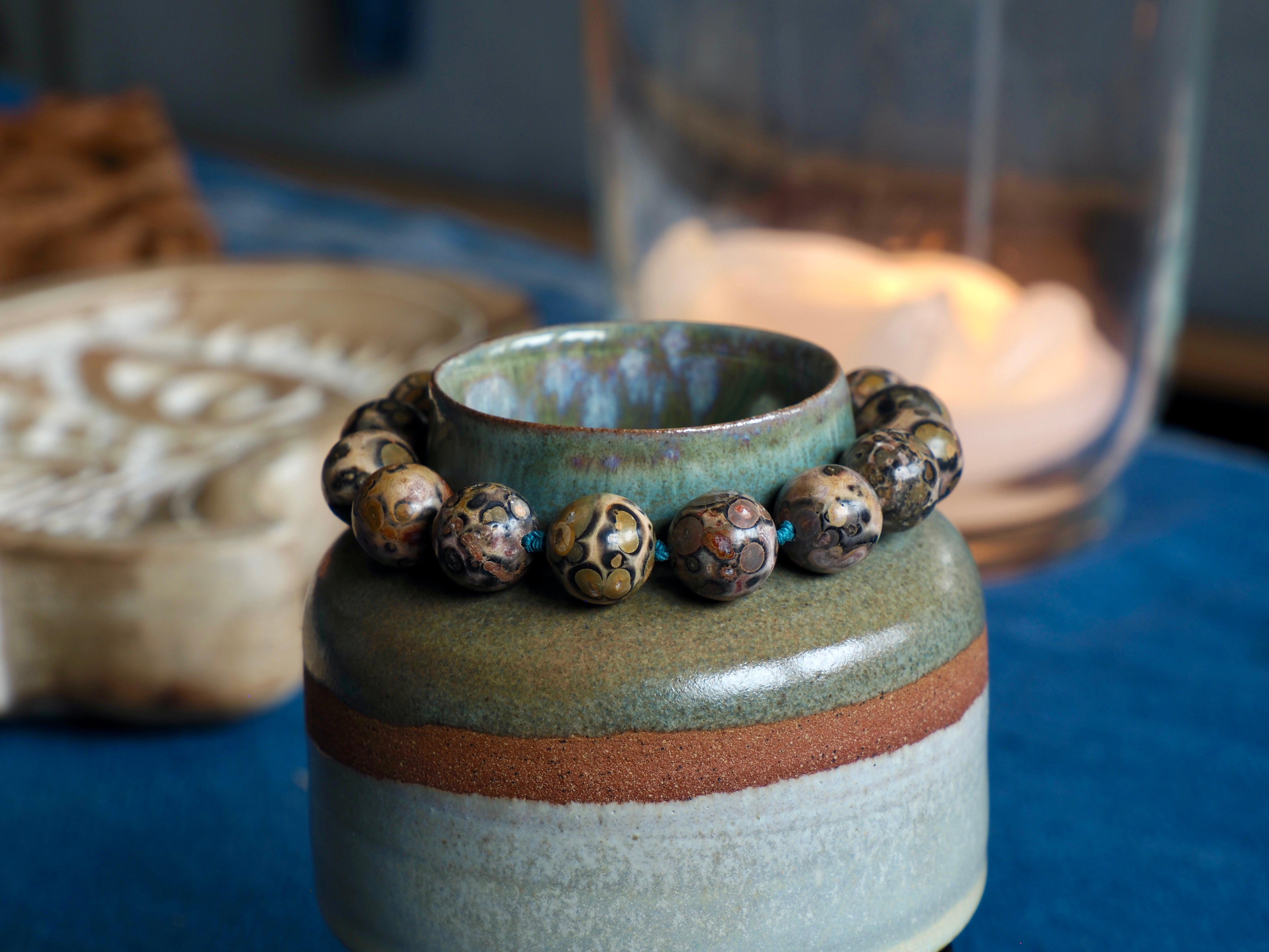 Leopard Jasper Bracelet