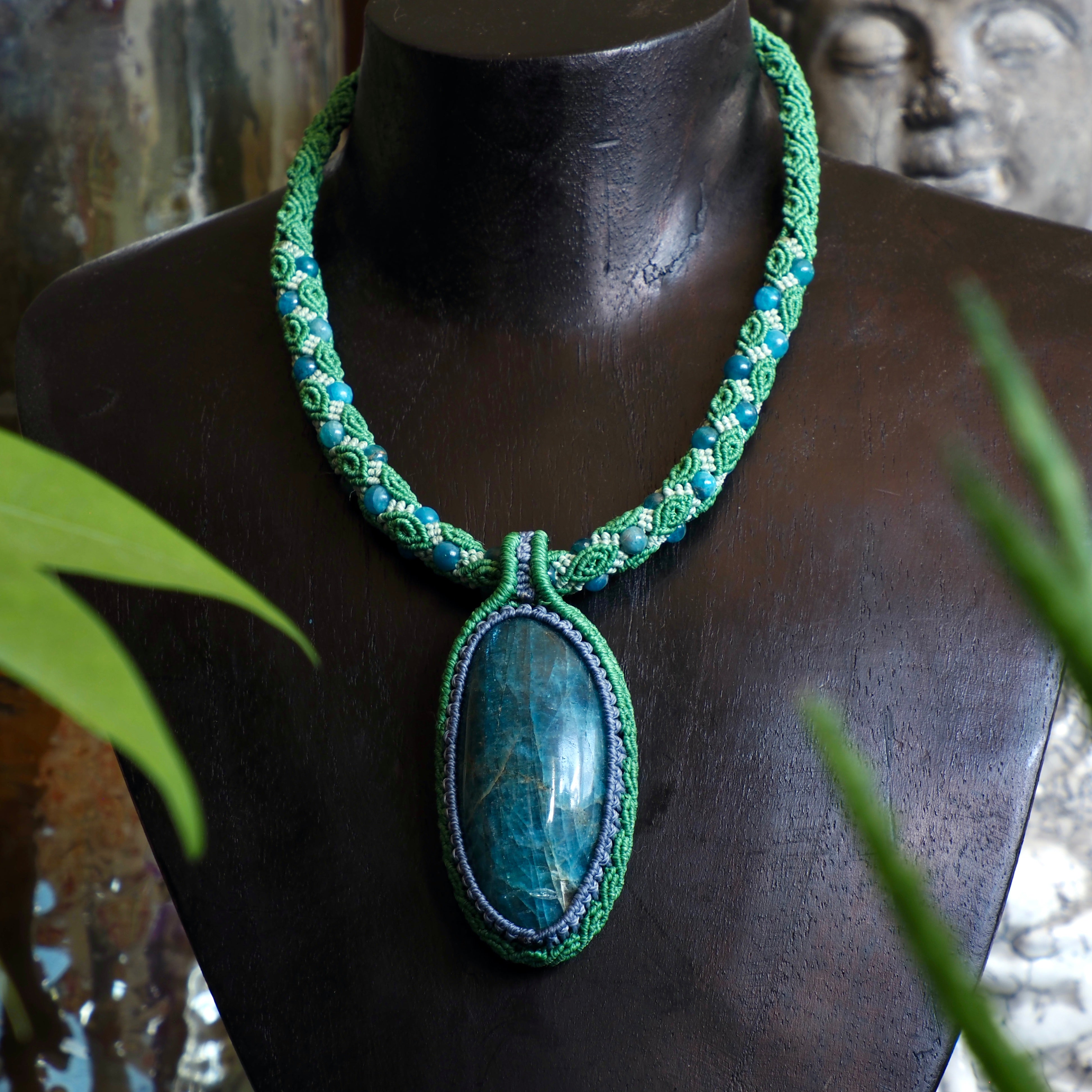 Grand Apatite Necklace