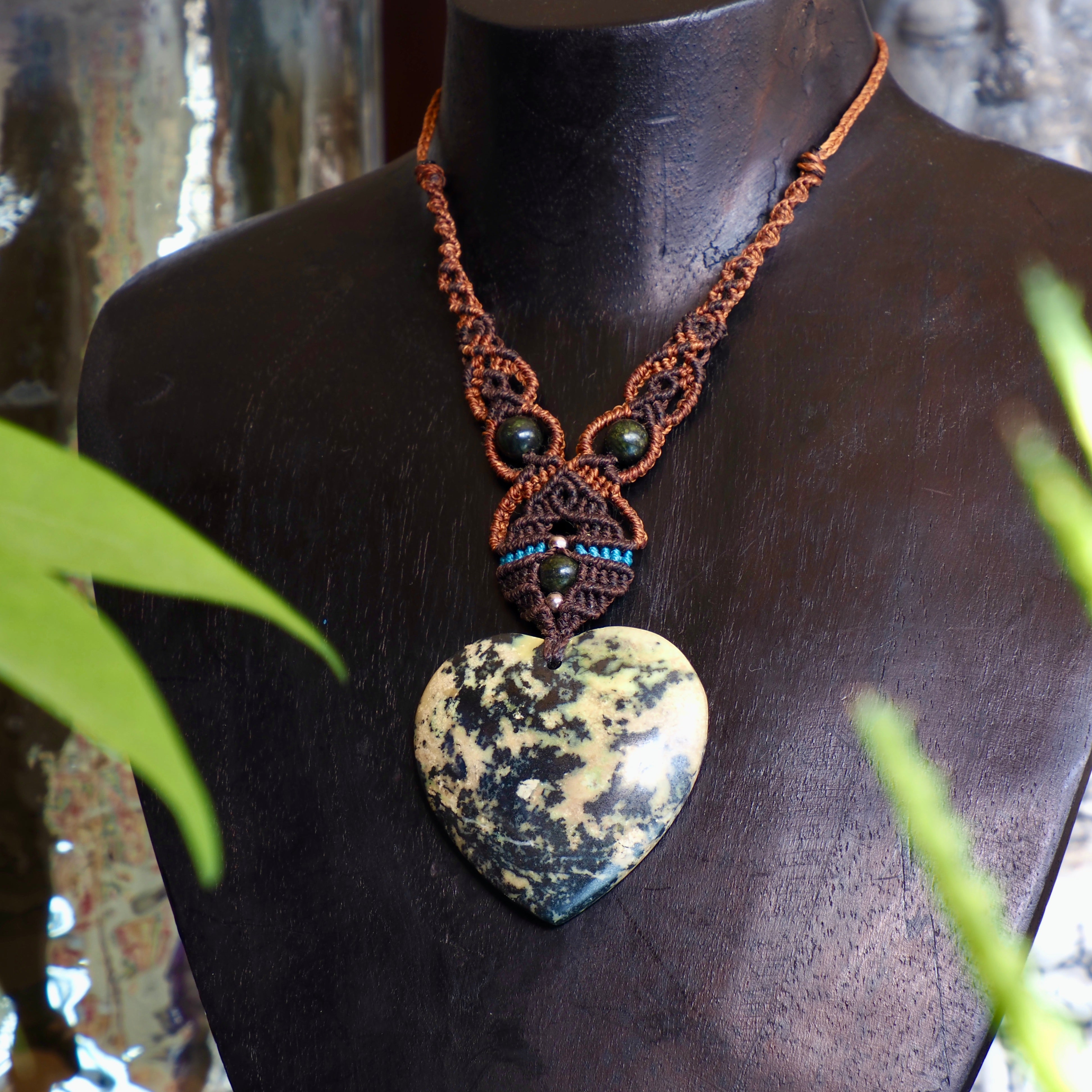 Native American Heart Necklace