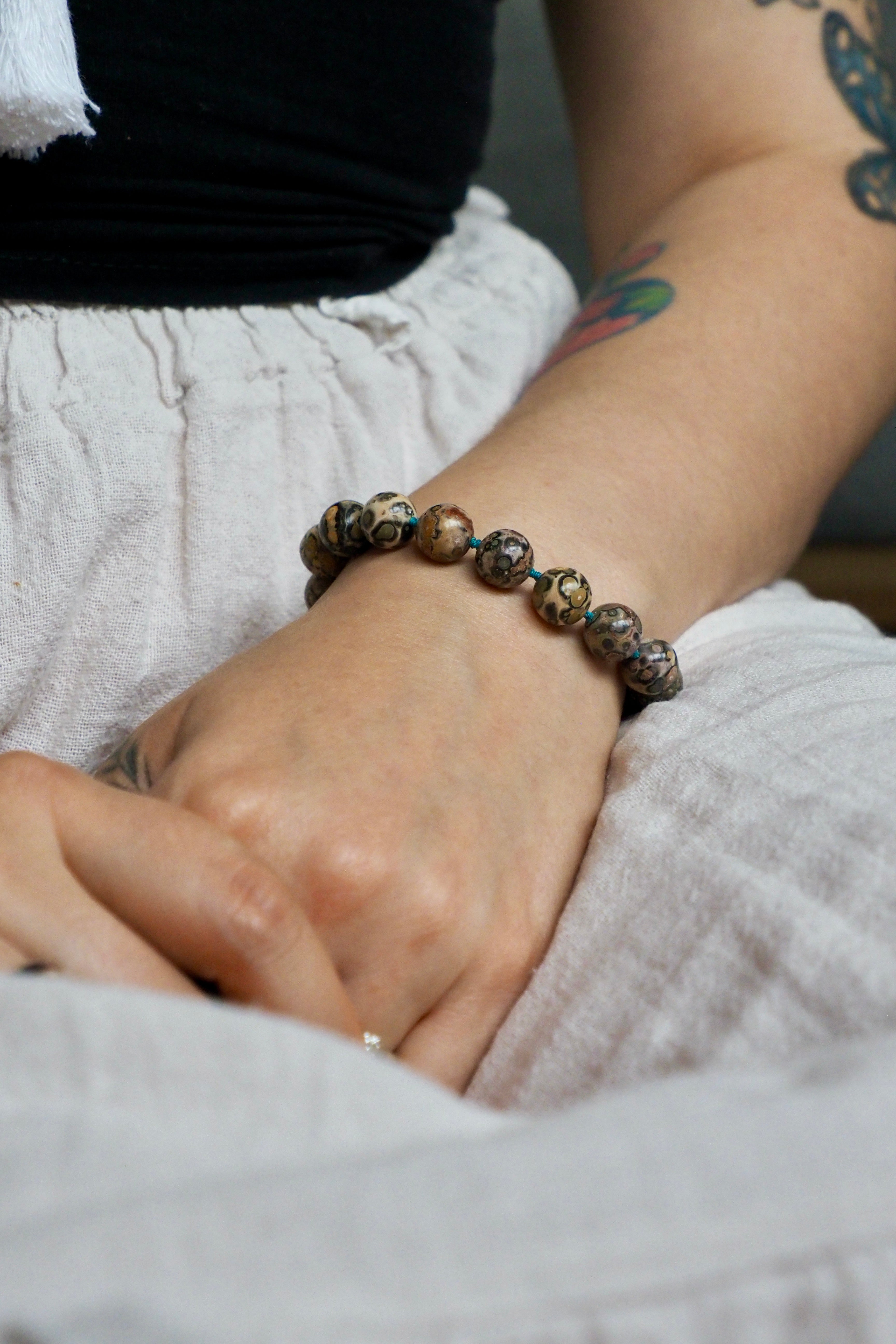 Leopard Jasper Bracelet