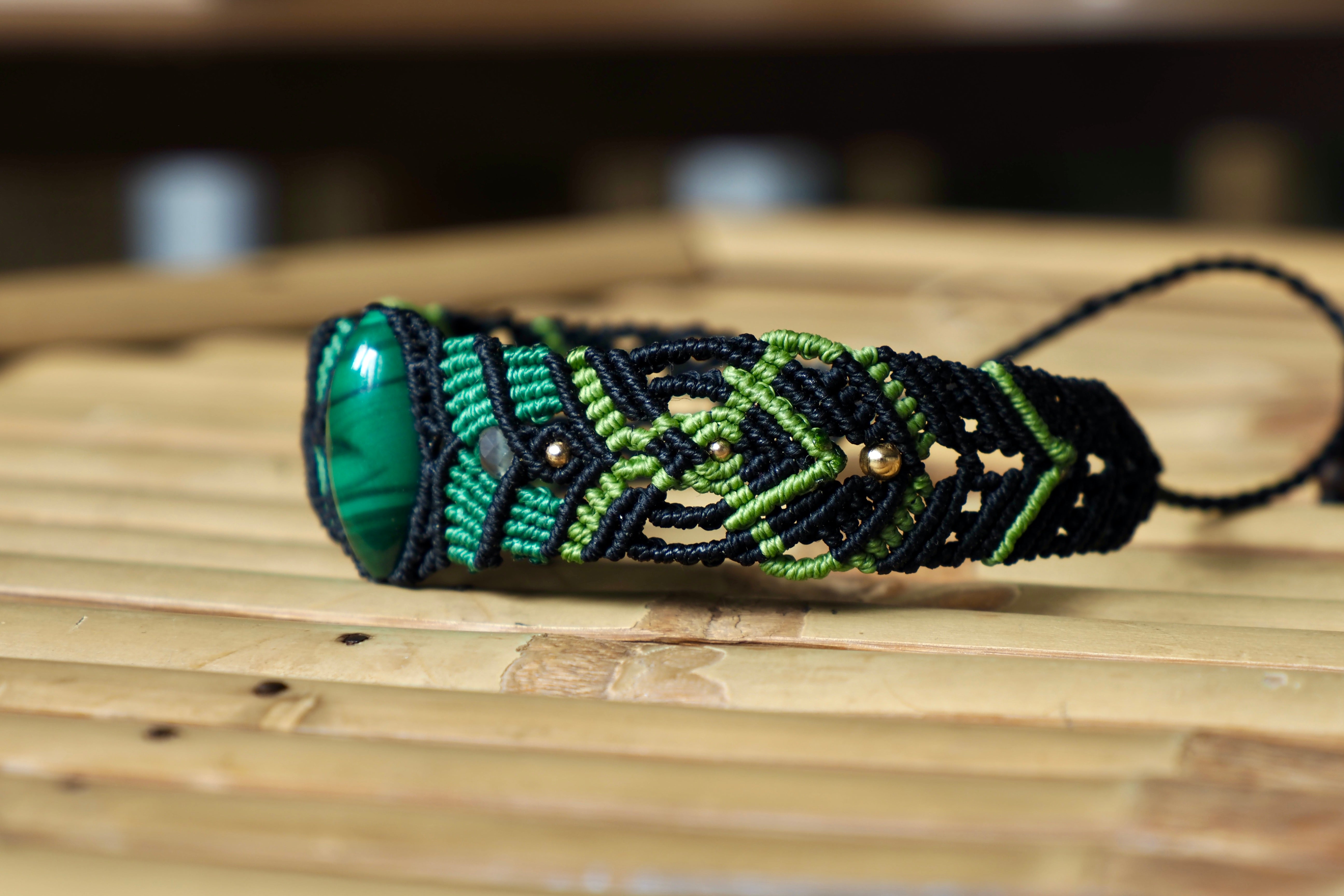 Malachite's Embrace Bracelet