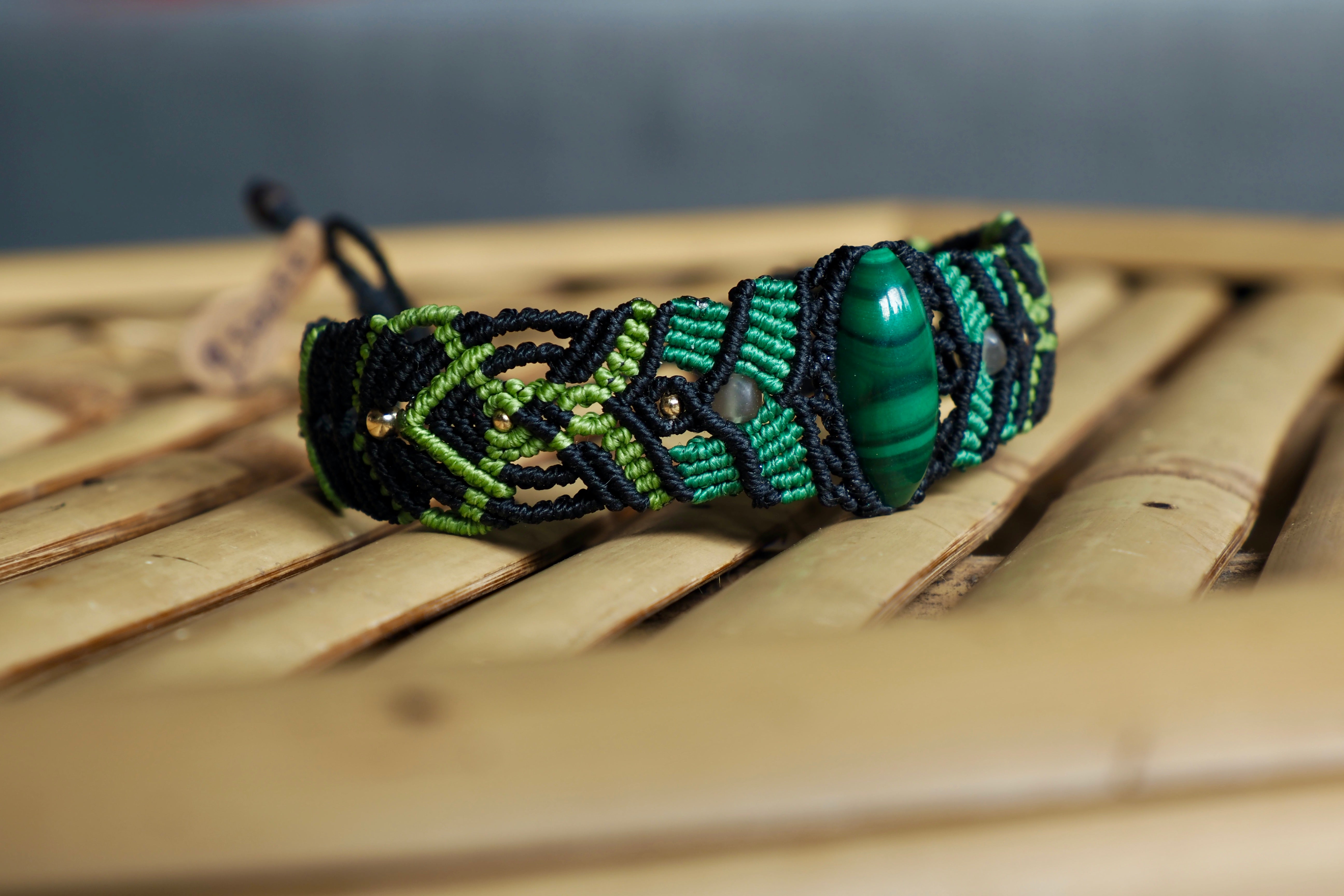 Malachite's Embrace Bracelet